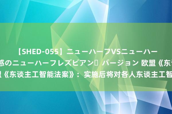 【SHED-055】ニューハーフVSニューハーフ 不純同性肛遊 2 魅惑のニューハーフレズビアン・バージョン 欧盟《东谈主工智能法案》：实施后将对各人东谈主工智能产业链产生真切影响