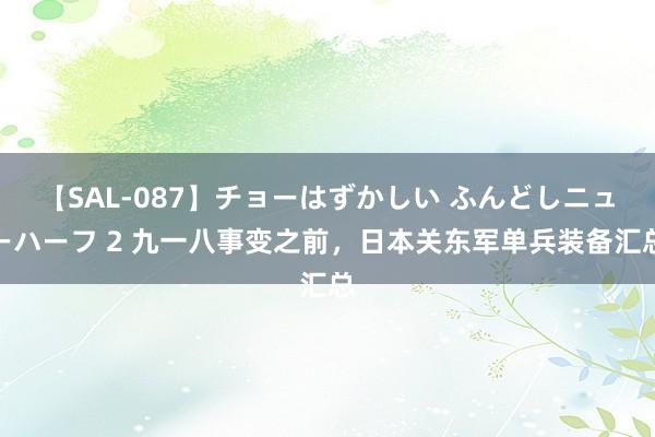 【SAL-087】チョーはずかしい ふんどしニューハーフ 2 九一八事变之前，日本关东军单兵装备汇总