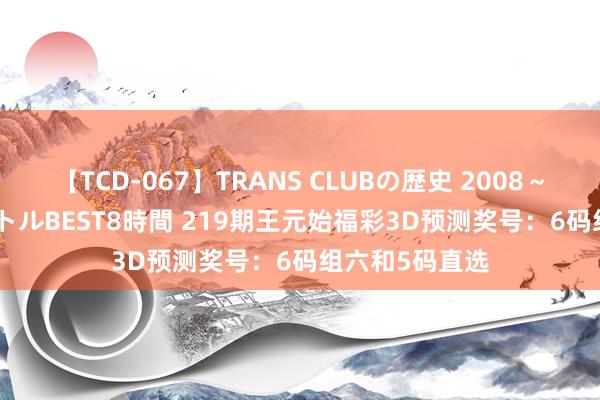 【TCD-067】TRANS CLUBの歴史 2008～2011 44タイトルBEST8時間 219期王元始福彩3D预测奖号：6码组六和5码直选