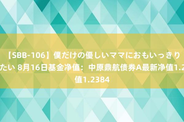 【SBB-106】僕だけの優しいママにおもいっきり甘えたい 8月16日基金净值：中原鼎航债券A最新净值1.2384